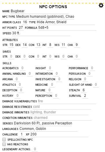 Character Sheet Index - Roll20 Wiki